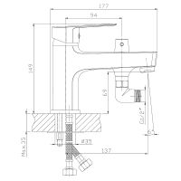 Товар: Смеситель на борт ванны Rossinka S35-38 Хром - фото 2 Смеситель на борт ванны Rossinka S35-38 Хром — фото 2, Смесители на борт ванны