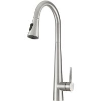 Смеситель для кухни Melodia della vita Perfetto MDV30203ss Нержавеющая сталь — фото 1, Смесители для кухни