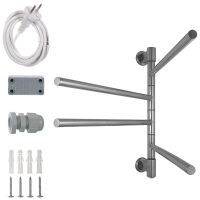 Электрический полотенцесушитель Energy I G4 540х555 EETR00IG40000000000 Хром — фото 5, Электрические полотенцесушители