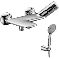 Смеситель для ванны Lemark Wing LM5302C Хром — фото 1, Для душа и ванны