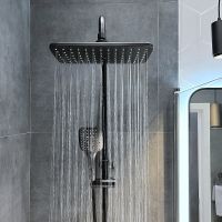 Товар: Верхний душ Bond Cube B07-9988 Черный матовый - фото 4 Верхний душ Bond Cube B07-9988 Черный матовый — фото 4, Верхние души