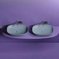 Товар: Раковина-чаша Ceramicanova Element 60 CN6049MHL Серо-голубая матовая - фото 9 Раковина-чаша Ceramicanova Element 60 CN6049MHL Серо-голубая матовая — фото 9, Раковины