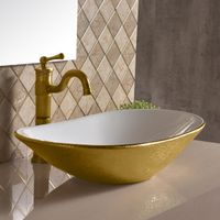 Товар: Раковина-чаша Point Сатурн 64 PN43903WG Белый Золото - фото 4 Раковина-чаша Point Сатурн 64 PN43903WG Белый Золото — фото 4, Раковины