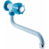Кран для одного типа воды Ростовская Мануфактура Сантехники PL3-270 Голубой — фото 1, Краны