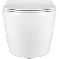 Товар: Унитаз Bond Oval F13-10 подвесной с сиденьем Микролифт - фото 14 Унитаз Bond Oval F13-10 подвесной с сиденьем Микролифт — фото 14, Унитазы