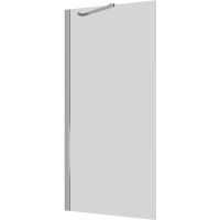 Шторка на ванну Ambassador Bath Screens 70х140 16041102 профиль Хром стекло CrystalPure — фото 7, Шторки для ванной распашные