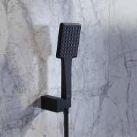 Держатель ручного душа Iddis Slide Черный матовый арт-SLIBL00i53 — фото 3, Держатели для душа