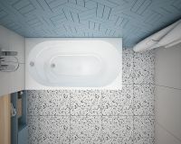 Товар: Акриловая ванна Melodia della vita Classica 130х70 MBHR00113070 без гидромассажа - фото 4 Акриловая ванна Melodia della vita Classica 130х70 MBHR00113070 без гидромассажа — фото 4, Акриловые ванны