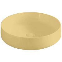 Раковина-чаша Artceram Cognac 48 COL002 12 00 Giallo zinco — фото 1, Раковины накладные