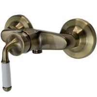 Смеситель для душа ESKO Prague PG 80 Бронза сатин — фото 1, Смеситель для душа