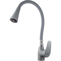 Смеситель для кухни Melodia della vita Ostessa MDV40617Gray Серый — фото 1, Смесители для кухни