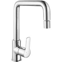 Смеситель для кухни E.C.A. Luna 102118044EX Хром — фото 1, Смесители для кухни