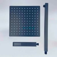 Душевая система ALMAes Liros TVZ-0889 Черная матовая — фото 14, Душевые системы