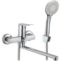 Смеситель для ванны Milardo Demi DEMSB02M02 универсальный Хром — фото 1, Смеситель для ванны