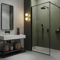 Смеситель для душа Iddis Ray RAYBL00i67 Черный матовый — фото 2, Смеситель для душа