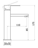 Товар: Смеситель для раковины Сантаком StOmega 3317А Хром - фото 2 Смеситель для раковины Сантаком StOmega 3317А Хром — фото 2, Смесители для раковины