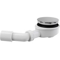 Сифон для душевого поддона Alcaplast AG210272100 (A491CR) Хром — фото 1, Сифоны для поддонов