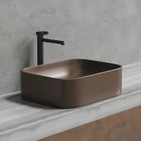 Раковина-чаша Ceramicanova Element 51 CN6052MDB Темно-коричневая матовая — фото 9, Раковины