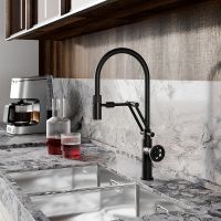 Смеситель для кухни Iddis Grange GRABLFLi05 Черный матовый — фото 5, Смесители для кухни