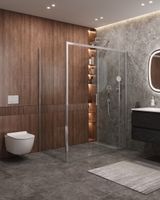 Душевой уголок CEZARES MOLVENO-AH-11-150/90-C-Cr-IV — фото 2, Прямоугольные душевые уголки