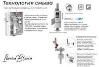 Товар: Смывной бачок Iberica Blanca IB.032C для унитаза без клавиши смыва - фото 2 Смывной бачок Iberica Blanca IB.032C для унитаза без клавиши смыва — фото 2, Инсталляции