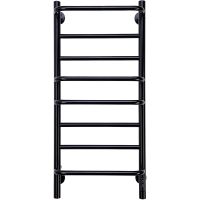 Электрический полотенцесушитель Comfysan Puro EC-8 80x40 012939 Черный матовый — фото 4, Электрические полотенцесушители