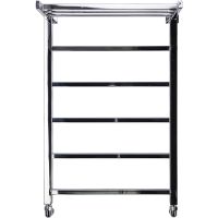 Водяной полотенцесушитель Comfysan Marte-K W-6 80x50 012649 с полкой Хром — фото 4, Водяные полотенцесушители