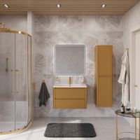 Шкаф-пенал подвесной CEZARES RELAX-1500-2A-SO-BORO-P — фото 9, Пеналы для ванной комнаты