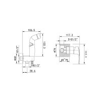 Товар: Гигиенический душ со смесителем Iddis Ray RAYBLR2i08 Черный матовый - фото 3 Гигиенический душ со смесителем Iddis Ray RAYBLR2i08 Черный матовый — фото 3, Гигиенические души