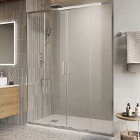 Товар: Душевая дверь BelBagno Luce 160 LUCE-BF-2-160-C-Cr профиль Хром стекло прозрачное - фото 1 Душевая дверь BelBagno Luce 160 LUCE-BF-2-160-C-Cr профиль Хром стекло прозрачное — фото 1, Раздвижные душевые двери