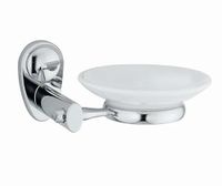 Аксесс Main K- Мыльница (блистер), КЕРАМИКА, хром, WasserKRAFT арт-9229C — фото 4, Мыльницы