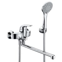 Rossel 2802L Смеситель для ванны с длинным изливом — фото 5, Смеситель для ванны