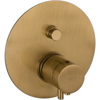 Смеситель для душа Remer Minimal Thermo NT09KBVO с термостатом Бронза — фото 1, Смеситель для душа