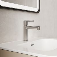 Товар: Смеситель для раковины Iddis Aiger AIGBC00i01 Хром матовый - фото 4 Смеситель для раковины Iddis Aiger AIGBC00i01 Хром матовый — фото 4, Смесители для раковины