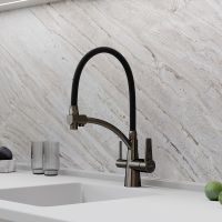 Смеситель для кухни Sancos Eri SC4001GG Вороненая сталь Черный — фото 7, Смесители для кухни