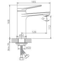 Смеситель для раковины Haiba Хром арт-HB10572 — фото 2, Смесители для раковины