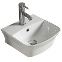 Раковина CeramaLux 55 78369С Белая — фото 1, Мини-раковины