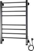 Электрический полотенцесушитель Domoterm Куба DMT Куба П8 500x800 EK R Черный матовый — фото 4, Электрические полотенцесушители