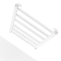 Электрический полотенцесушитель Energy Round 900x400 EETR0ROUND9040R903M Белый матовый — фото 4, Электрические полотенцесушители