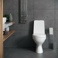 Унитаз компакт Aringa Рио AR01004WH с бачком и сиденьем Микролифт — фото 2, Напольные унитазы