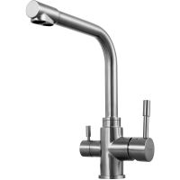 Смеситель для кухни Lemark Expert LM5061S Нержавеющая сталь — фото 1, Смесители для кухни