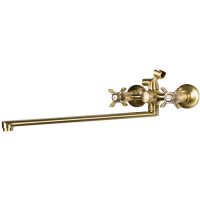 Товар: Смеситель для ванны Agger Retro-X A1721188 универсальный Бронза - фото 10 Смеситель для ванны Agger Retro-X A1721188 универсальный Бронза — фото 10, Для душа и ванны