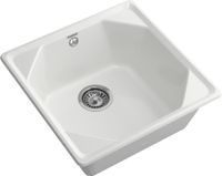 GRANFEST Мойка UNIQUE 500 1-чаша 500*500мм иней арт.GF- — фото 1, Кухонные мойки