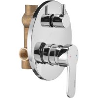 Смеситель для душа Swedbe Platta 5514 Хром — фото 8, Смеситель для душа