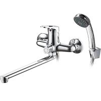 Смеситель для ванны Ledeme H13 2213L универсальный Хром — фото 1, Смеситель для ванны