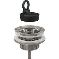 Донный клапан Alcaplast A439 Хром — фото 1, Донные клапаны