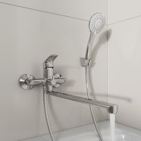 Смеситель для ванны Milardo Rora универсальный Хром арт-RORSB00M10 — фото 6, Смеситель для ванны