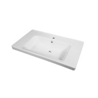 ГАРМОНИЯ, 80 см, мебельный умывальник, керамический — фото 1, Мини-раковины