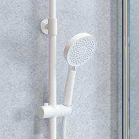 Душевая система Iddis Shelfy SHEWTBTi06 Белая матовая — фото 6, Душевые стойки