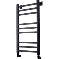 Водяной полотенцесушитель Comfysan Pioli-K W-8 80x40 014285 Черный матовый — фото 1, Водяные полотенцесушители